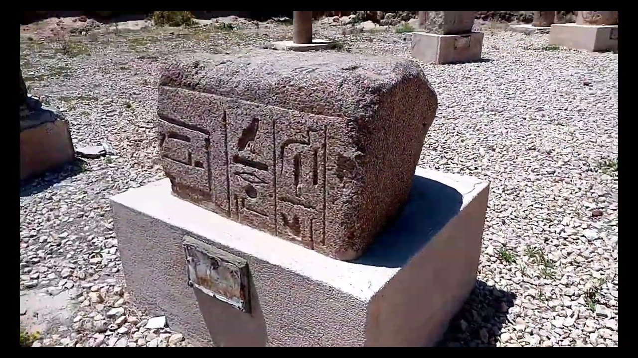 عمود السواري بالإسكندرية دقليدنيانوسThe column of the pillars in Alexandria,the Column of Diocletian