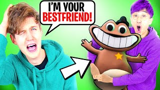 LANKYBOX IGNORING BEST FRIEND FOR 24 HOURS!? (FUNNIEST CHALLENGE EVER!)