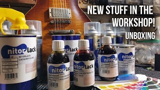Great stuff for guitar painting [unboxing]