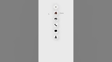Neomorphic Dropdown Menu #shorts