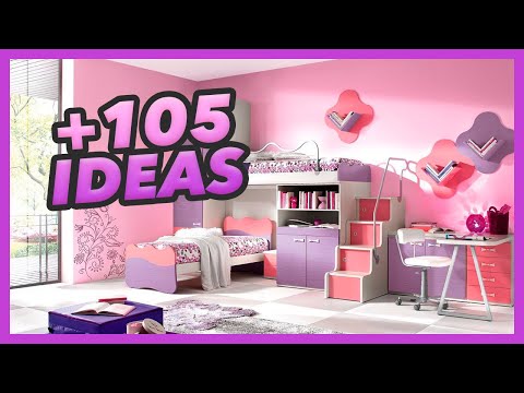 Video: Ideas interiores para la habitación de una niña: foto