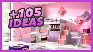 ✨ DECORACIÓN de CUARTOS para NIÑAS ► IDEAS para DECORAR la RECAMARA de tu HIJA 🎀