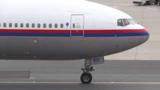 Malaysia Airlines - Boeing 777-2H6/ER (9M-MRC) Pushback, Engine Start & Taxi - Frankfurt (FRA/EDDF)