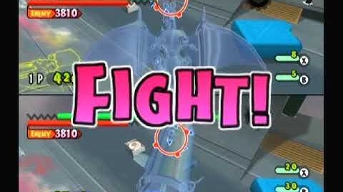 Gotcha Force--Insane 2P Challenge Mode Speed Run--7:57