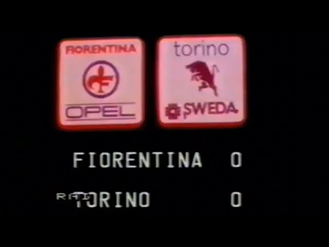 Giornalino Da Stadio Fiorentina Torino – Janvier 1986, Programme De Match Vintage