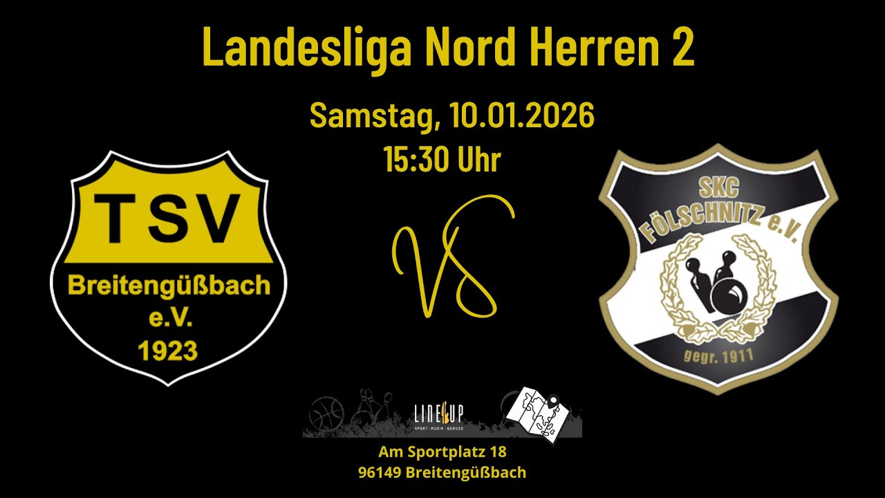 TSV Breitengüßbach Kegeln Männer 2 - SKC Fölschnitz 1