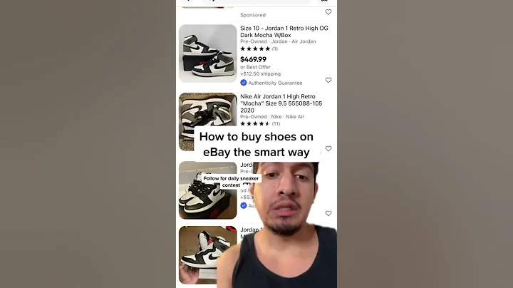 How to buy shoes on eBay the smart way #sneakers #ebay