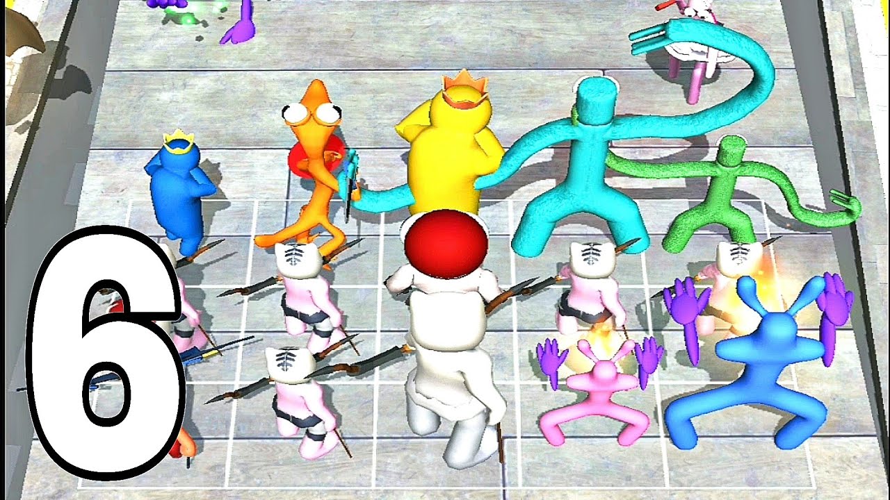 Merge Monster : Color Friends - Walkthrough Part 6 Levels 40-42 - Android ios Gameplay