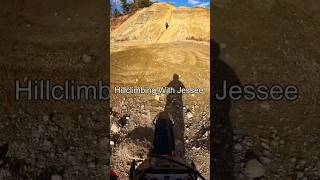 hitting hillclimb with jessee #4stroke #motocross #dirtbike #hillclimb #fullsendordontsend
