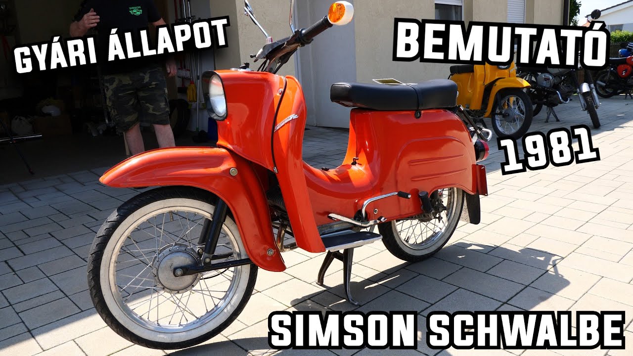 Simson Schwalbe BEMUTATÓ! | 42 éves, 6400 km-t futott, GYÁRI állapotú Schwalbe! 😱