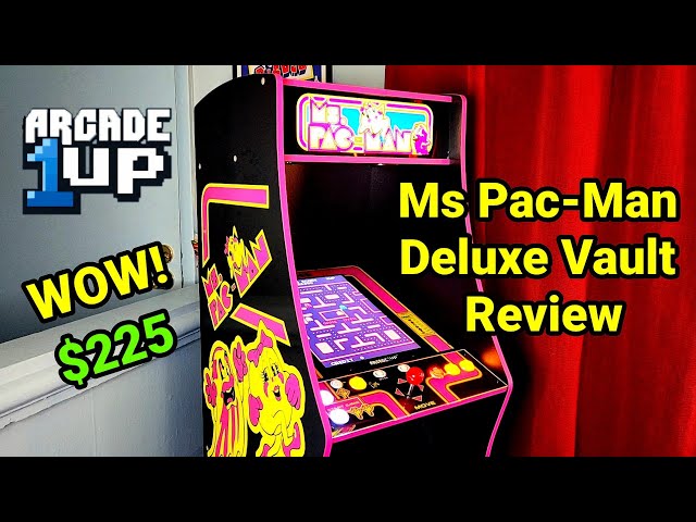 Arcade1up Ms Pac-Man Deluxe Vault Arcade Machine at Walmart Review