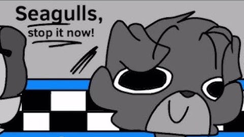 Seagulls, Stop It Now! // 96 hour (4 days) FNaP spoof MAP // 4 PARTS LEFT