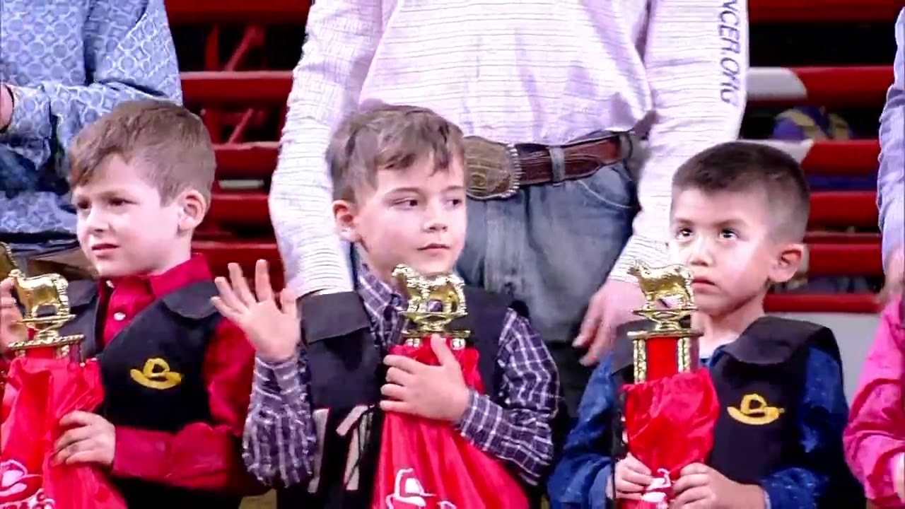 Valentine's Day Mutton Bustin' at the San Antonio Rodeo - YouTube