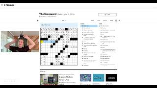 Friday, June 5th - New York Times crossword puzzle solve