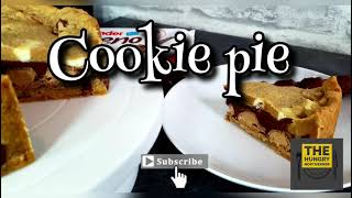 Cookie Pie - How To Make This Kinder Bueno & Nutella Giant Chocolate Chip Cookie