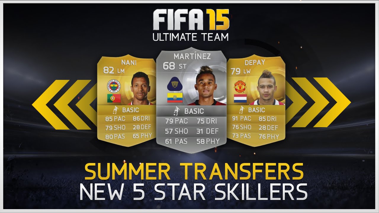 FIFA 15 Ultimate Team - Summer Transfers w/ New 5 Star Skillers