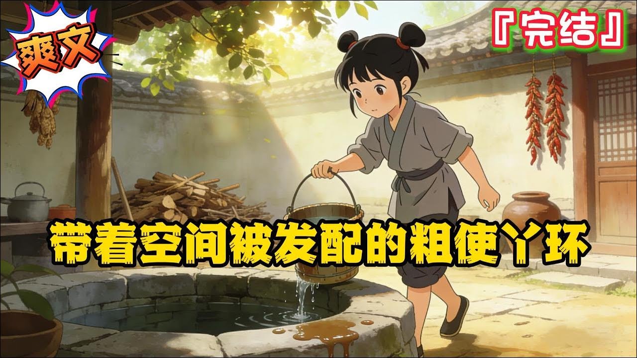 完结《带着空间被发配的粗使丫环》【穿越+金手指+种田+囤粮+萌娃团宠】沈如意一觉睡醒，成了侯府小丫环，还是一个最末等的粗使丫环…  #萌宝 #种田 #古代言情 #爽文 #穿越 #小说 #系统 #空间