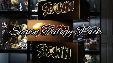 SPAWN KICKSTARTER TRILOGY PACK UNBOXING AND CLOSE UPS
