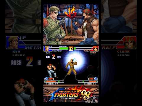 Heidern vs Ralf COMBO - #kof #kof98 #fightcade #snk #combos #fyp