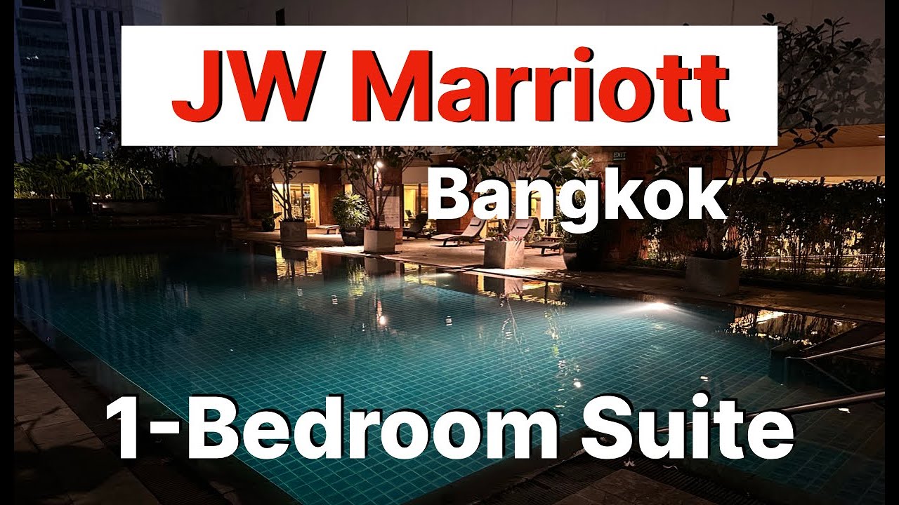 [Bangkok Vlog] JW Marriott Bangkok Suite Review| Marriott Bonvoy Platinum Elite Upgrade
