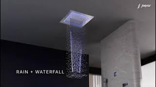 Jaquar Qloud Dual Flow Shower | Ultimate Rain, Mist & Waterfall Experience