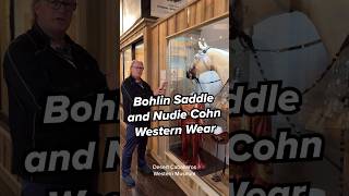 Bohlin Silver Saddle and Nudie Cohn Western Wear #shorts #western #museum #rodeo