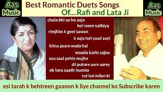 #best romantic duets songs of rafi and lata ji,#bollywood old songs,#song ,