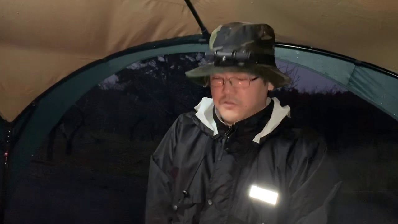 雨と焚き火とキャンプ飯　inRecamp勝浦　#2