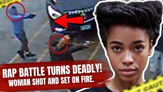 Lady Shot By Her Male Counterparts After Defeating Them In a Rap Battle, But She Didn't Let Them