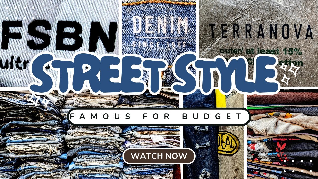 Street Style! I Found ALL the Best Baggy Pants In Dhaka Hope Market!(Budget) In City | হোপ মার্কেট🔥💯