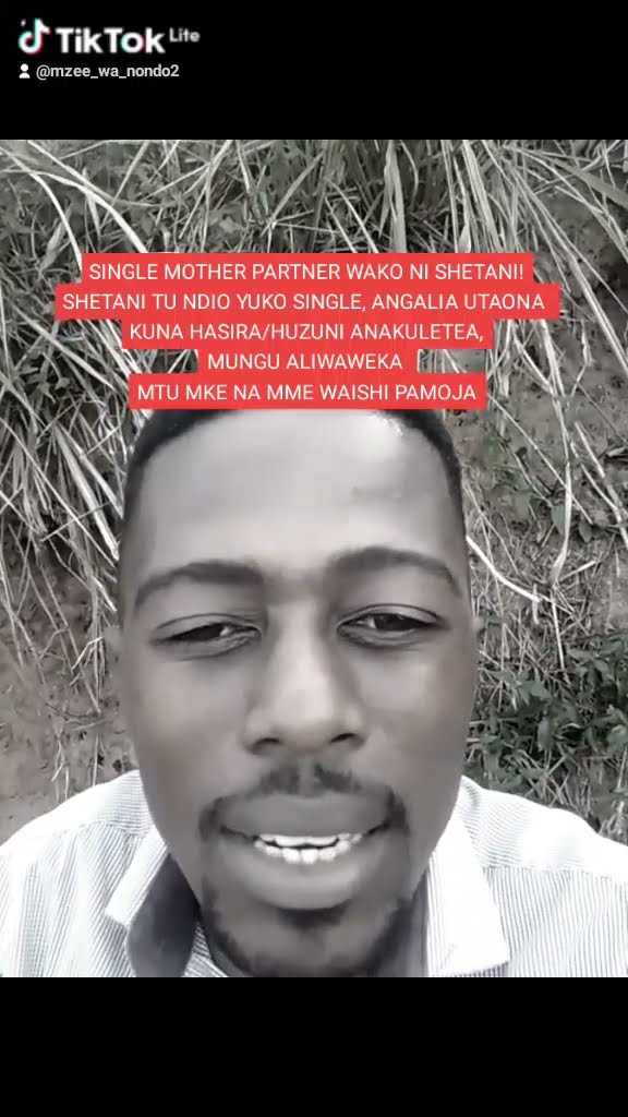 SINGLE MOTHER PARTNER WAKO NI SHETANI!MUNGU ALIWEKA MTU MKE NA MME ...