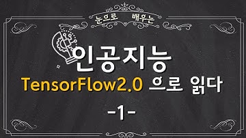 눈으로 배우는 인공지능, 텐서플로우2.0으로 읽다. #tensorflow2.0 #python #에이림