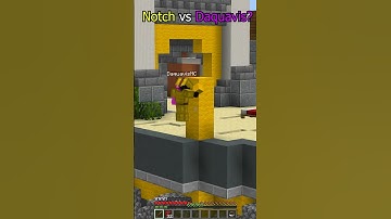 Notch VS Daquavis 🔥💀 #minecraft #shorts #bedwars #hypixel #speedtelly #hypixelbedwarsclip