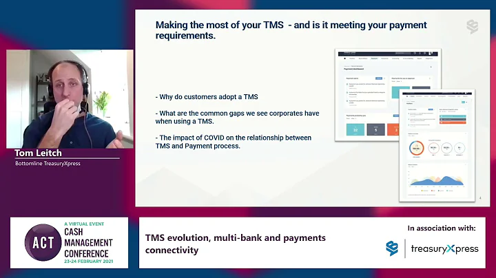 TMS evolution, multi bank and payments connectivity