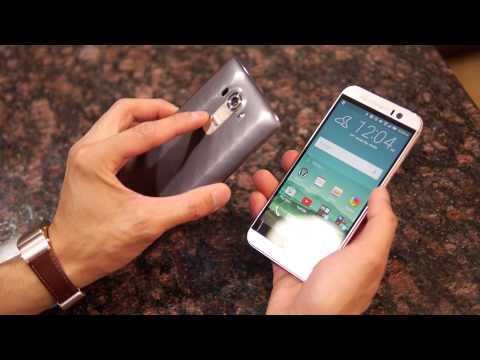 LG G4 vs HTC One M9: first look