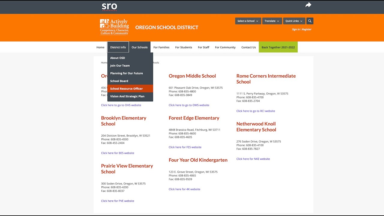 School Resource Officer (SRO) Officer Alex Koratko is excited to be back!!