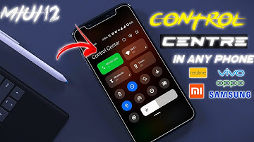 Use MIUI 12 control center on realme / oppo / vivo any Android phone | No Root
