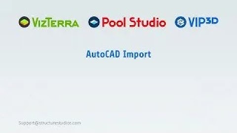 Advanced Training: AutoCAD Import