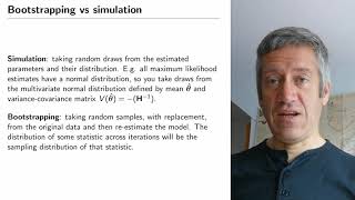Quantitative Methods II - Simulated parameters