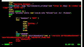 Search the Marvel Comic Database Part 3 - BASH - Linux