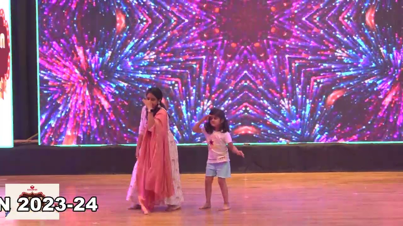 PARENT CHILD DUET DANCE IANNUAL DAY FEST I BACHPAN SCHOOL SILVASSA I BY NAYRA PATEL WITH HER MOTHER