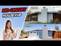 Mid Century House Flip Before & After-70 Year Old Home Flip, Mid Century Home Renovation, Home Tour