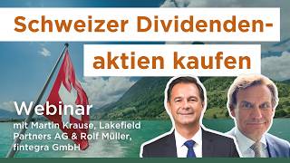 Schweizer Aktien im deutschen Depot: Das müssen Anleger wissen | Webinar