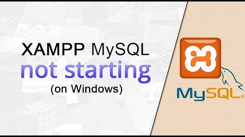 Tamil - Xampp MySQL Shutdown Unexpectedly 2024 Update Xampp MySQL