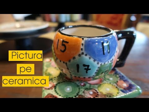 Video: Cum Să Pictezi Ceramică