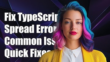 Fixing TypeScript Spread Operator Errors: Common Issues and Solutions