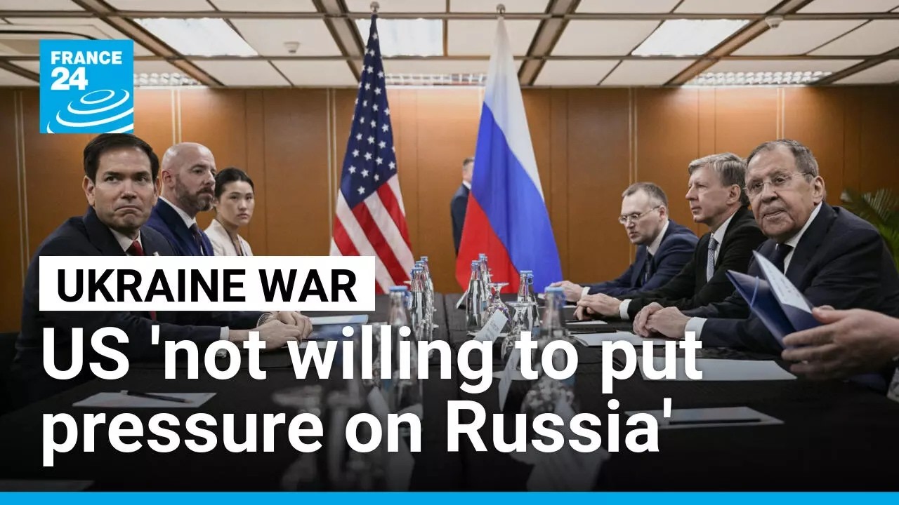 US 'not willing to put pressure on Russia' despite wanting progress in Ukraine • FRANCE 24 English