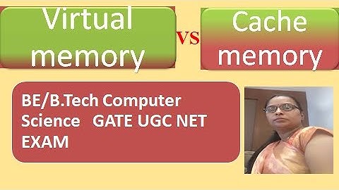 Difference between cache memory and virtual memory#operatingsystem#gate#ugc@techgurukul4545 #omputers