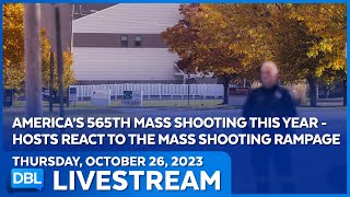 Manhunt Under Way for the Suspected Gunman After 18 Killed in Lewiston, Maine - DBL | Oct 26, 2023