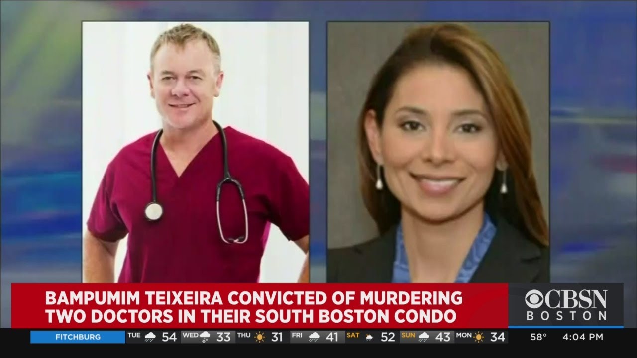 Bampumim Teixeira Convicted Of Murdering 2 Doctors In South Boston ...